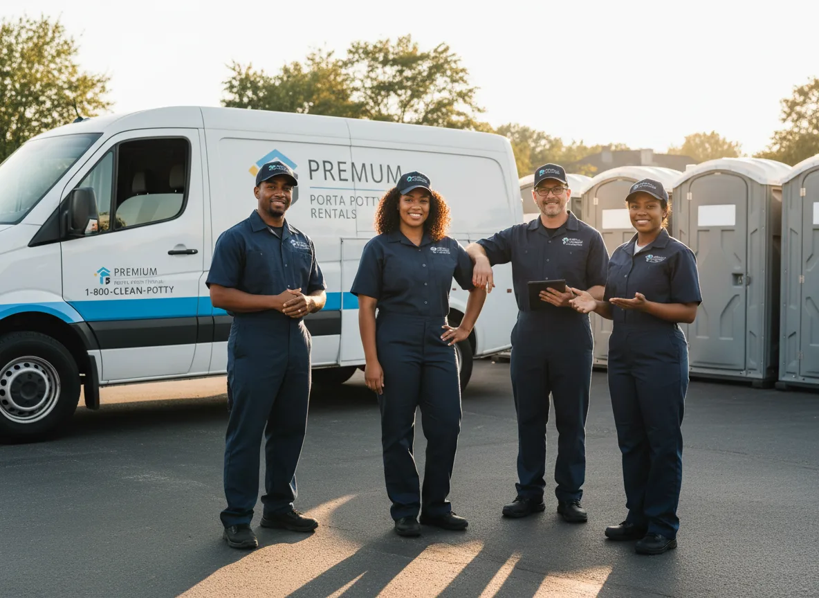 VIP Portable Toilets company in Claremont, MN